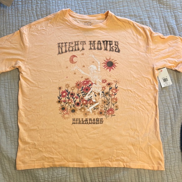 Billabong Night Moves T-Shirt Size: M - Picture 2 of 3